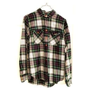 j crew “flannel” shirt